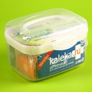 Сладкая аптечка Kaleka.ru: драже с витамином C, пупырка антистресс, ручка-шприц