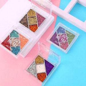 Тени для век Farres HEAVY METAL Glitter