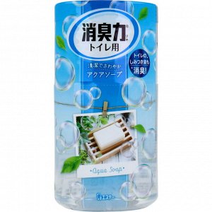 "ST" "Shoushuuriki" Жидкий дезодорант – ароматизатор для туалета с ароматом свежести 400 мл