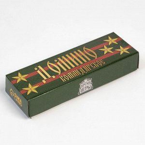 Домино «Командирское», костяшка 3.7x1.9 см, 14.7x5x2.7 см