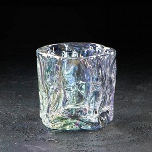 Стакан стеклянный Magistro IceBar. Pearl, 250 мл, 8,5?8 см, цвет перламутровый