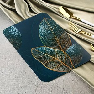 Доска разделочная «Листья», 30 х 20 см