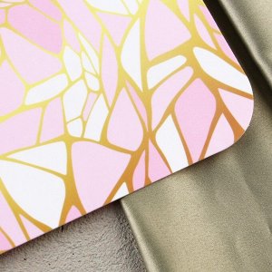 Доска разделочная «Розовая мозаика», 30 х 20 см