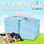 Пеленки одноразовые для домашних питомцев Pet Pads М (45 см х 60см) чёрные с углём, 100 шт