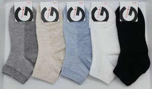 Enjoy the socks style Ggorangnae Носки женские короткие (Однотонные цветные)
