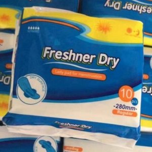 Прокладки гигиенические &quot;Морской бриз&quot; Freshner Dry, Regular, 10 шт, 270мм, 5 капель