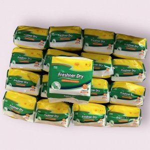 Прокладки гигиенические с экстрактом эвкалипта, Freshner Dry, Normal, 10 шт, 240мм, 5 капель