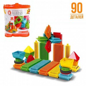 СИМА-ЛЕНД Конструктор игольчатый BRISTLES, 90 деталей