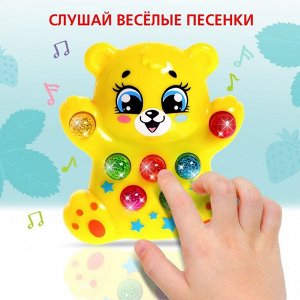 Музыкальная игрушка «Медвежонок», световые и звуковые эффекты