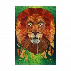 Фигурный пазл «Могущество льва»