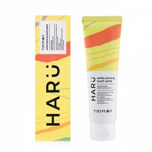 Отбеливающая зубная паста с ароматом грейпфрута и мяты Trimay HARU Biometic Toothpaste