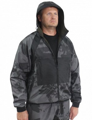 Костюм Беркут-Demi тк.Polarfleece цв.Black ambit