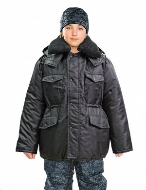 Куртка детская ЗИМА цв.Чёрный