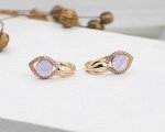 Серьги с кристаллами Swarovski