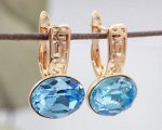 Серьги с кристаллами Swarovski