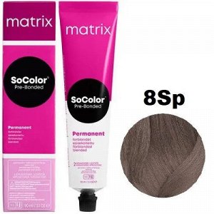 Matrix Socolor, Матрикс Соколор краска для волос аммиачная 8Sp светлый блондин серебристый жемчужный 90 мл