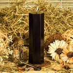 Заговорная свеча &quot;На примирение с другом&quot; (черная)