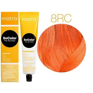 Matrix Socolor, Матрикс Соколор краска для волос аммиачная 8RC светлый блондин красно-медный 90 мл