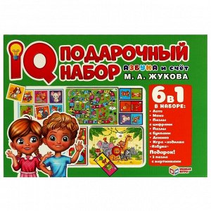 Настольная игра Умка IQ-подарочный набор М.А.Жукова.Азбука и счет 4630115527329