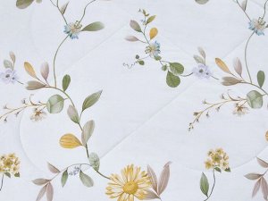 Комплект с ЛЕТНИМ одеялом из печатного сатина 160х220 см, 1868-OSPS