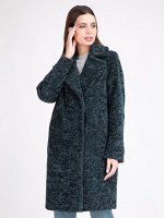 Шубка женская темный изумруд