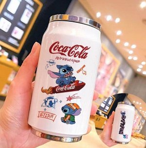 Coca-Cola Astronaut Space Stitch, термос (белый), 350ml