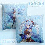 Подушка декоративная &quot;Genshin Impact&quot; Гань Юй, 40x40см (1 серия)