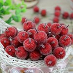 Яблоко красное засахаренное 3,5 см