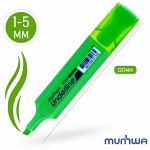 Текстовыделитель MunHwa &quot;UnderLine&quot; зеленый, 1-5мм