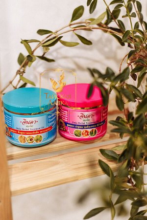 Маска для волос укрепляющая "Джинда" / Jinda Herbal Treatment (Pink Pack)