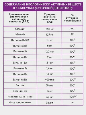 ARAVIAVITA Биологически активная добавка к пище &quot;Комплекс изофлавонов сои и витекса священного&quot;, таблетки массой 1600 мг