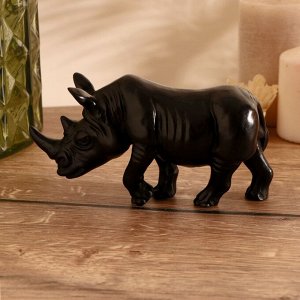Сувенир "Носорог" смола 17х8,5 см