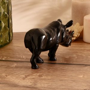 Сувенир "Носорог" смола 17х8,5 см
