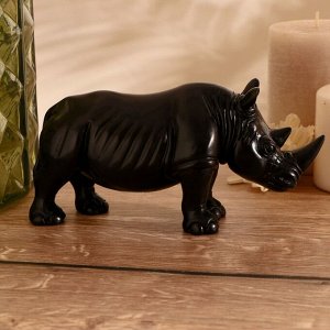 Сувенир "Носорог" смола 19х9 см