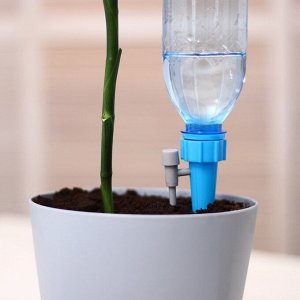 Автополив для комнатных растений, под бутылку, с краном, регулируемый