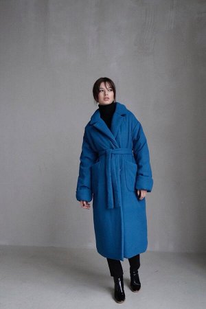 Пальто-одеяло Premium Аlpolux "сапфир"