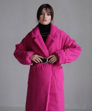 Пальто-одеяло Premium Аlpolux "фуксия"