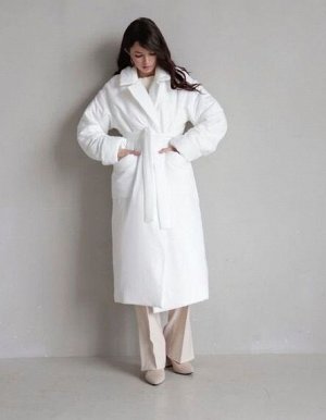 Пальто-одеяло Premium Аlpolux белое