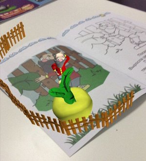3D Сказка-раскраска "Репка", А4. мягкая обложка (978-5-9907842-5-3), обложка в ассортименте