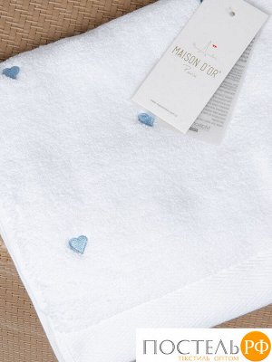 Полотенце "LOVE MICRO COTTON " 85*150 ГОЛУБОЙ (Maison D`or)