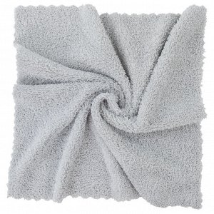 Салфетки из микрофибры 30х30см, КОМПЛЕКТ 3шт "ULTRASONIC GREY COLOUR PACK 3", LAIMA HOME, 608217
