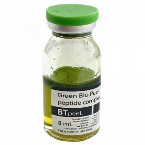 Зеленый пилинг биоревитализант с пептидами, лактобионовой кислотой и экстрактом крапивы Green Peel (рН 2.1)