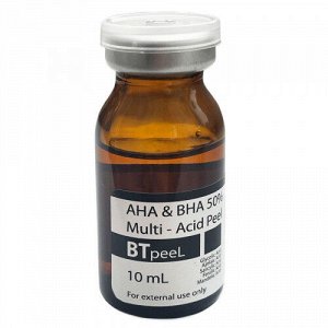 Профессиональный пилинг мульти - кислотный АНА и BHА 50% (рН 1,2)