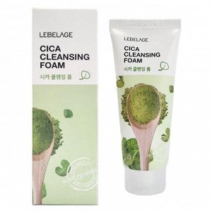 Lebelage Пенка для умывания с экстрактом центеллы / Cica Cleansing Foam, 100 мл