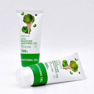 Lebelage Успокаивающий гель с экстрактом центеллы / Cica Moisture Soothing Gel 100%, 100 мл