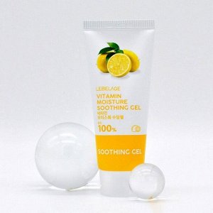 Lebelage Успокаивающий гель с витаминами / Vitamin Moisture Purity 100% Soothing Gel, 100 мл