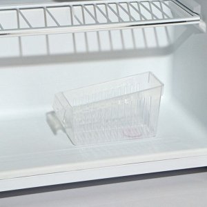 Контейнер для холодильника Доляна, 16,5х7х9 см, цвет прозрачный