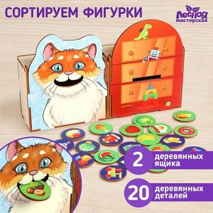 Сортер «Сытый котик»