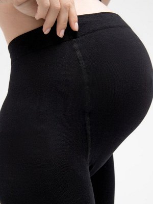 Однотонные женские колготки черного цвета для беременных (1 упаковка по 3 шт.)