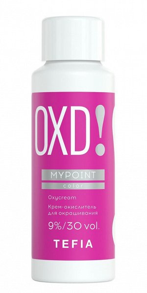 Tefia  Крем окислитель  для краски для окрашивания волос 9% 30 vol  60 мл  MYPOINT Тефия